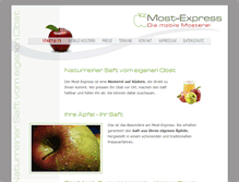 Tablet Screenshot of most-express.de